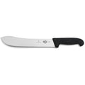 Victorinox Fibrox 10-Inch Granton Edge Butcher Knife - High Carbon Stainless Steel, Ergonomic Handle