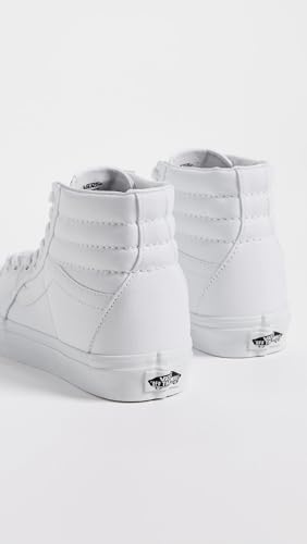 Vans Women's High-Top Sneakers - True White, Size 9 / 7.5 Men