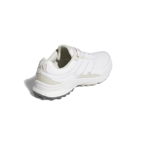 adidas Womens Zoysia Spikeless Golf Sneakers Shoes - White 8, Recycled Material