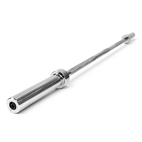 CAP Barbell 6FT Classic Olympic Weight Barbell - Chrome, 500LB Capacity