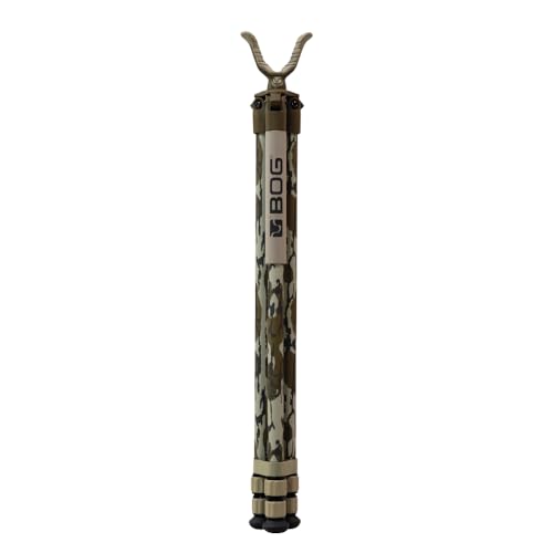 Mossy Oak Bottomland BOG Deadshot Hunting Tripod with Adjustable Height & Universal Shooting Rest