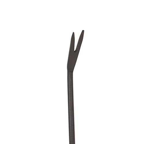 Wood Handle Hand Weeder - Tempered Steel 12-Inch Gardening Tool