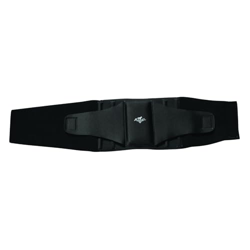 Professional's Choice Large Black Low Back Support Brace - Comfort Fit, Neoprene