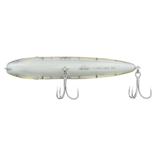 Berkley Saltwater J-Walker 90 Topwater Fishing Lure, HD Pilchard, Size 90 (7/16oz), 3.5in, Tail Weighted Design Tuned for Casting Distance, Equipped with Anti-Rust Fusion19 Hook