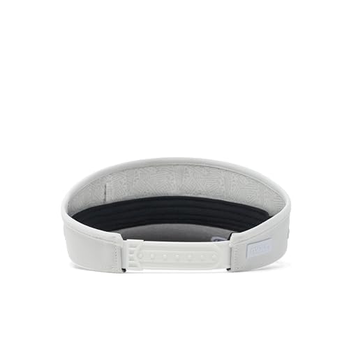 Mens Water-Resistant Sun Visor Hat - Medium-Large White Hydro Melin Coast