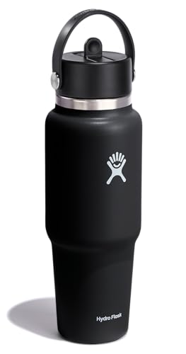 32oz Insulated Stainless Steel Travel Water Bottle with Leakproof Lid