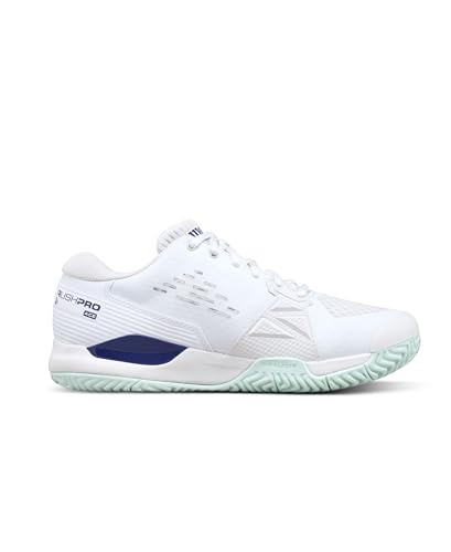 Wilson Rush Pro Ace Junior Tennis Shoes Big Kid White/Bay/Skipper Blue