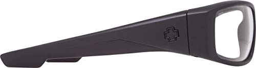Spy Optic Logan Matte Black Prescription & HD Clear Sunglasses