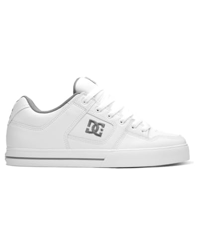 DC Mens Low Top Skate Shoe White Size 11 - Casual Lace Up Sneakers