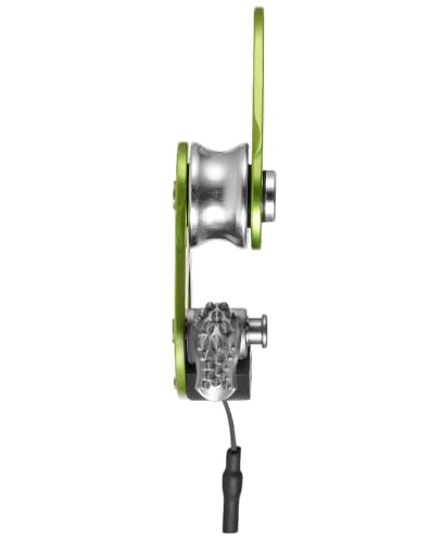 Edelrid Spoc Pulley with Backstop - Lightweight Climbing Pulley for Ropes 7-11mm - Oasis Variation