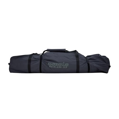 Overland Camping Tent for 4 - Waterproof Pop-Up Hub Tent with Mesh Roof