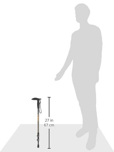 LEKI Wanderfreund Speedlock Trekking Pole - Adjustable Lightweight Hiking Stick with Ergonomic Grip
