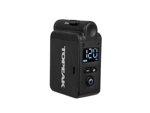 Portable Electric Bicycle Pump 120 PSI Digital Inflator with SmartHead USB-C Rechargeable