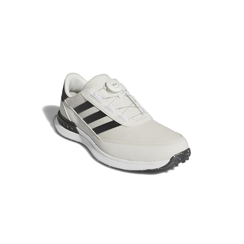 adidas Men's S2g Spikeless Boa Golf Shoes Orbit Grey/Core Black White - Wide Fit