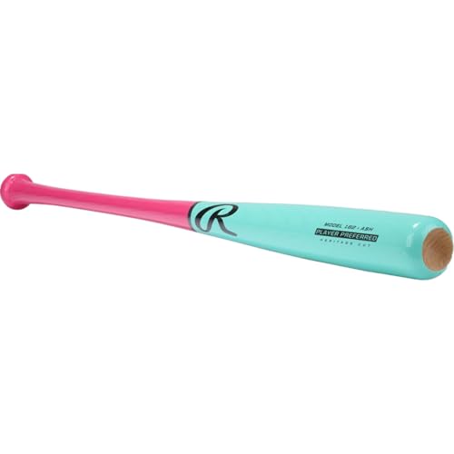 Youth Ash Baseball Bat - Bright Teal / Pink - 29" Player Preferred Series