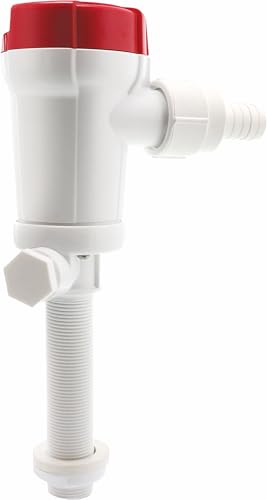 Livewell Pump for Boats 1100 GPH / Straight Seacock - Reliable Marine Water Circulation