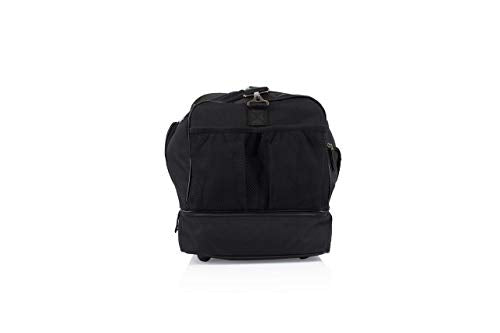 Fairtex Gym Bag BAG2 Black - Muay Thai MMA Boxing Duffel Storage
