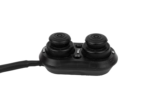 Marine Transom Trim Switch Push Button Control Black Waterproof