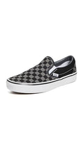 Vans Classic Slip-On Sneakers for Women and Men - Black & Checkerboard Variations