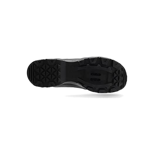 Mountain Bike Cycling Shoes Men’s Clipless Trail Shoes Black Red US 10.5