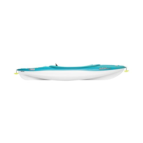Pelican Argo 80X Kayak - Turquoise White Fade Sit-On-Top, Lightweight & Stable