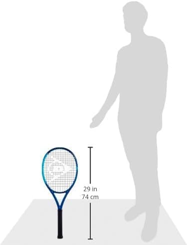 Dunlop FX Team 285 Tennis Racket 3/8 Grip Pre-Strung Graphite Frame