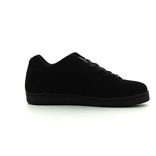 DC mens Net Skate Shoe, Black/Black/Black, 11 US