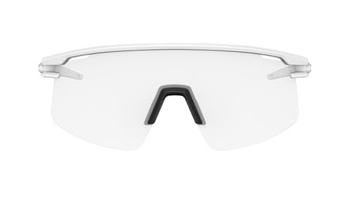 Tifosi Moab Lite Half-Frame Shield Cycling Glasses - Matte White Light Night Fototec