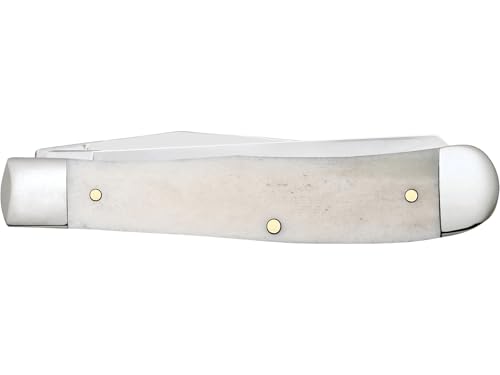 Case CA81221 Sportsman Trapper Turkey Pocket Knife with Bone Handle