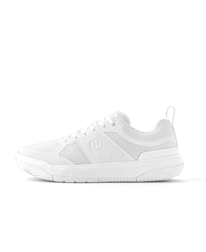 Pickleball Shoes for Men Wilson Pickle Pro 8 White - Comfortable & Supportive Court Footwear