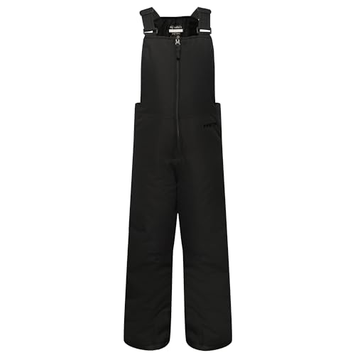 Arctix Unisex Child Snow Bib Overalls - Charcoal, Chest High Insulated