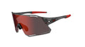Tifosi Rail Race Rimless Cycling & Baseball Shield Satin Vapor (Clarion Red/Clear)