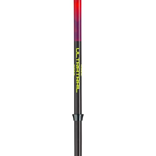 LEKI Ultratrail FX.One Superlite Carbon Trekking Poles 120cm Bright Red-Violet-Neonyellow