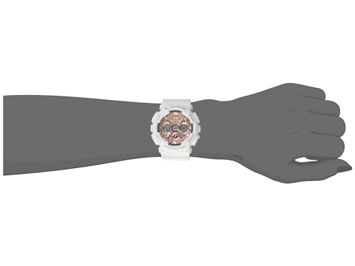Casio Women's G-Shock Analog-Digital White Watch 200M Water-Resistant Quartz