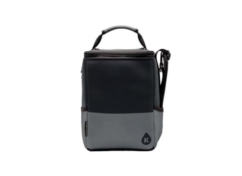 Kanga Insulated Cooler Bag - Midnight Soft Cooler for 6 or 12 Cans, Leak-Proof, Durable