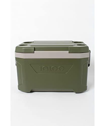 Igloo Sportsman Latitude 52 Cooler Box 11.2 Gal Outdoor Camping & Fishing Green