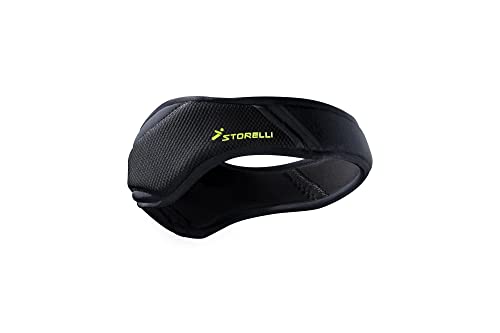 Storelli ExoShield Head Guard Black Pro Soccer Protective Headband - Military-Grade Foam Padding