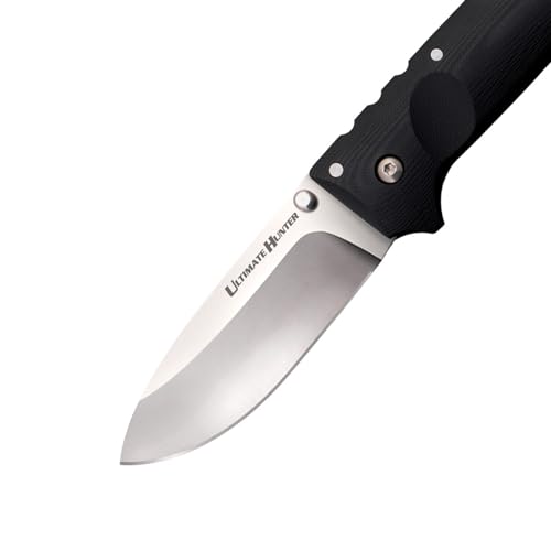 Cold Steel Ultimate Hunter Folding Knife Black G-10 Handle 3.5" S35VN Blade