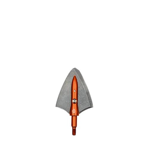 Single Bevel Broadheads 3 Pack - 200 Grain Arrow Tips for Hunting