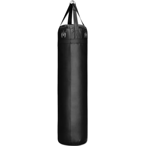 Black 100lb Heavy Bag for Boxing MMA Muay Thai - Meister