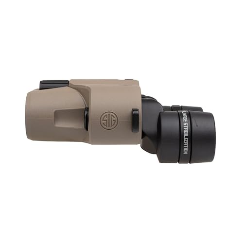 SIG SAUER Zulu6 FDE HDX 16x42mm Roof Prism Binocular with OIS Image Stabilization