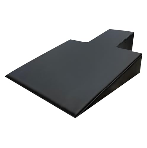 Large Upholstered Pilates Reformer Wedge for Home Workout & Therapy