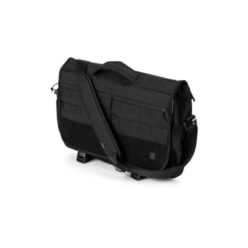 5.11 Tactical Overwatch Messenger Bag 18L for Laptop & EDC, Black