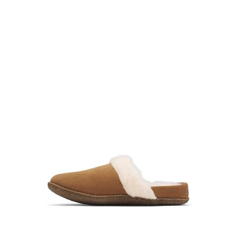 Women's Sorel Nakiska Slide Ii Slippers - Camel Brown/Natural, Size 8