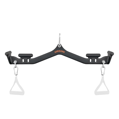 KORIKAHM KOR05 Multi-Grip LAT Pulldown Bar for Back & Tricep Training