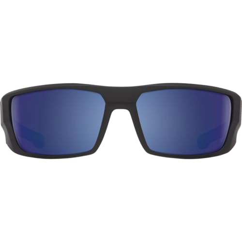 Black Polarized Wrap Sunglasses for Men & Women - Dirk Model