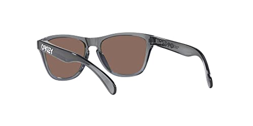 Junior Frogskins Square Sunglasses for Men and Women - Grey Smoke / Prizm Sapphire, 48mm