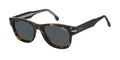 Havana Brown Carrera Square Sunglasses 50mm UV Protection - Unisex