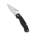 Spyderco Para Military 2 Folding Pocket Knife Black Handle 3.4" S45VN Blade