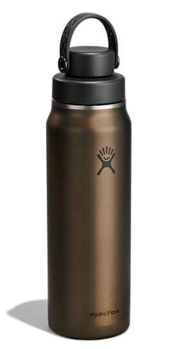 Hydro Flask 32 Oz Lightweight Insulated Water Bottle with Wide Flex Chug Cap - Obsidian